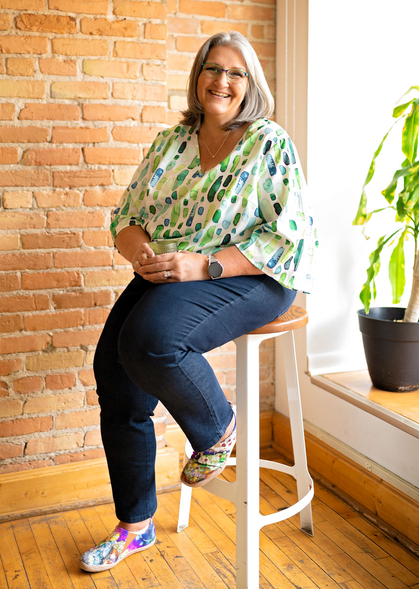 image of Pam Tremble standing