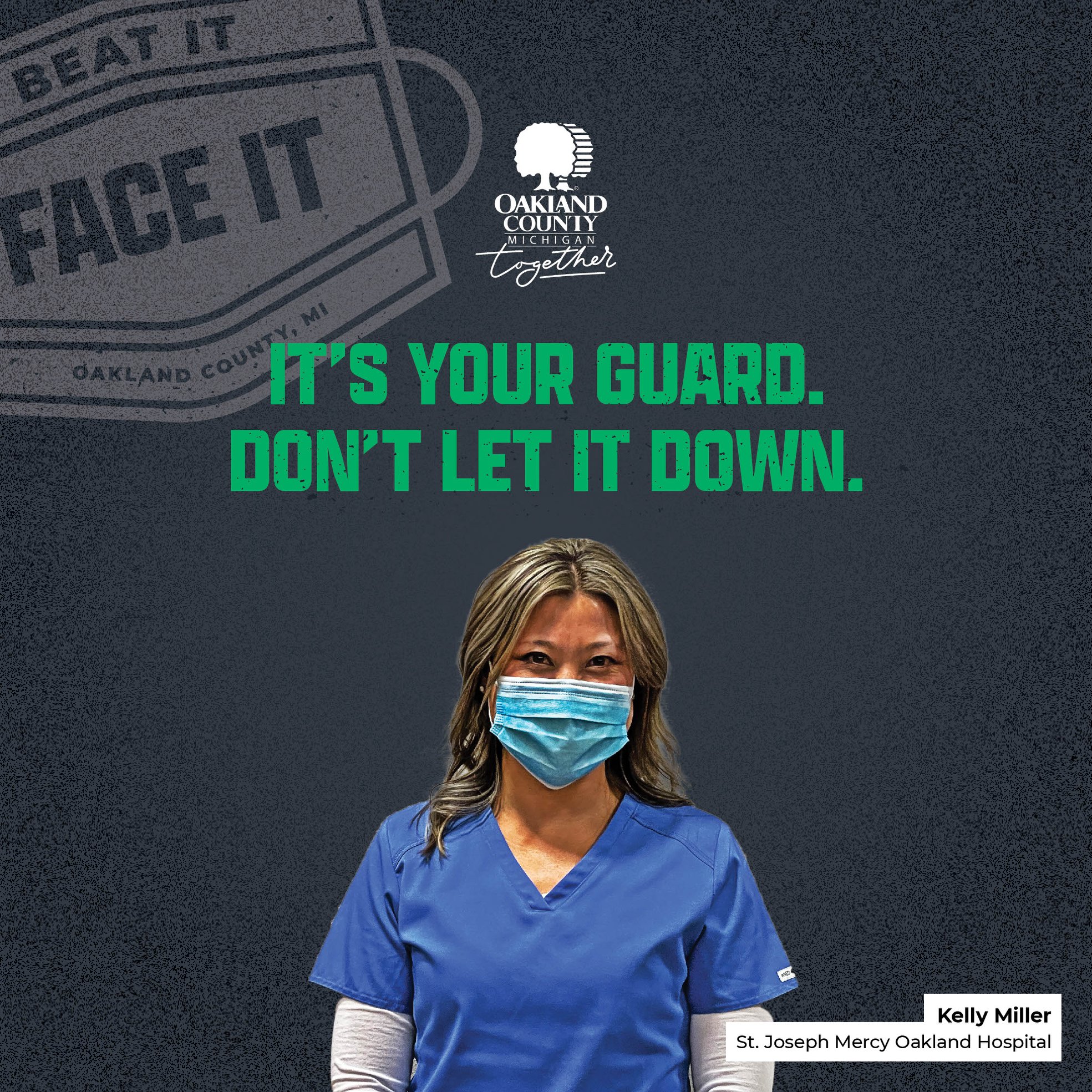 Face It Campaign Nurse