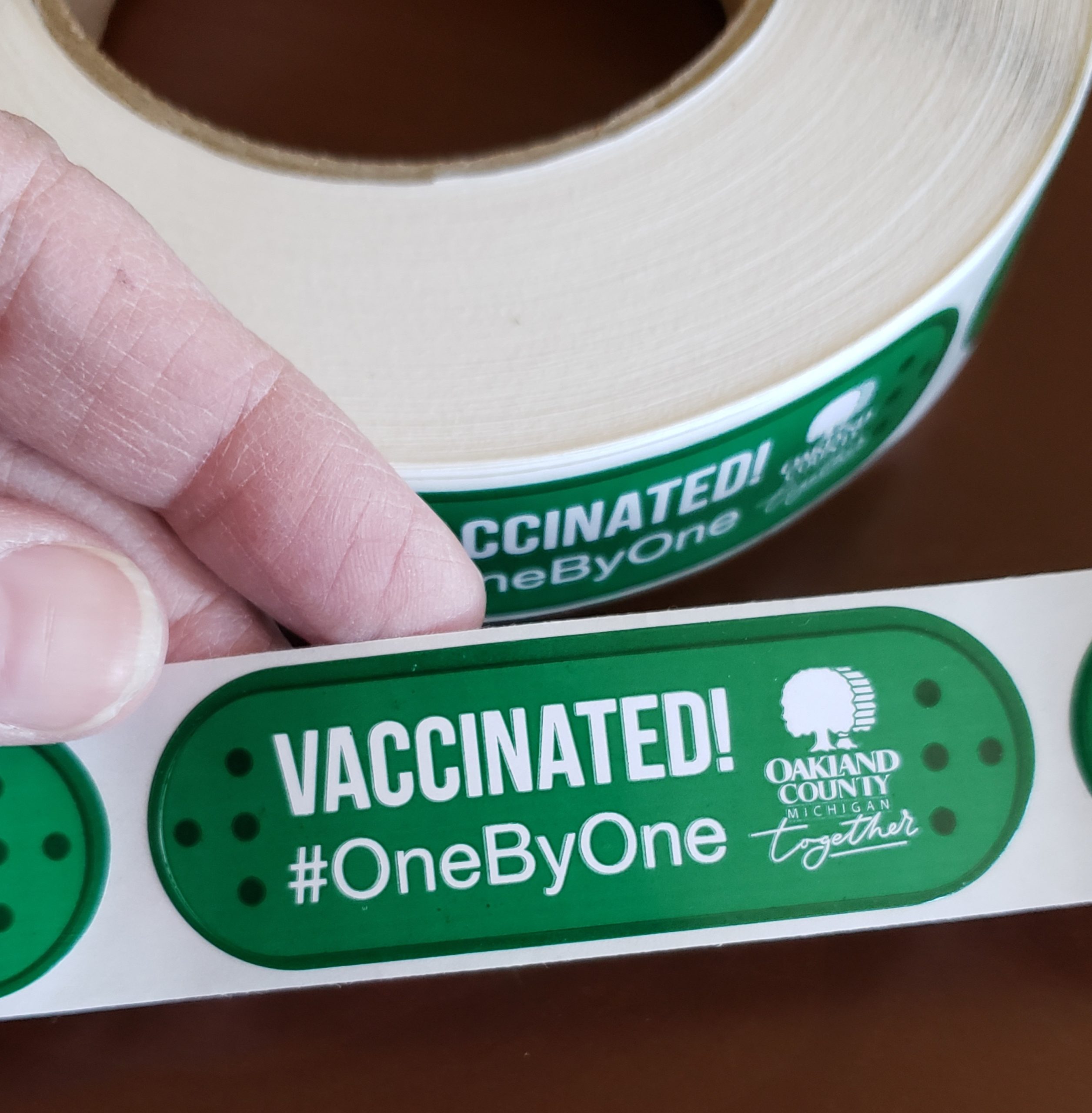 Vaccine Sticker